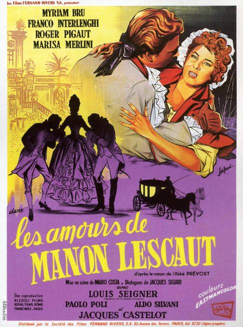 "Gli amori di Manon Lescaut"