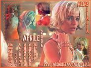 Calendario di Aprile 2004