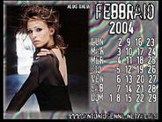 Calendario di Febbraio 2004