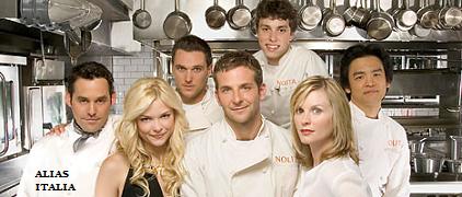 Il cast di "Kitchen Confidential"