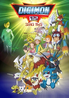 I protagonisti di Digimon Adventure 02