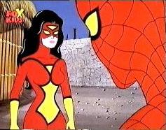 La protagonista (insieme a Spiderman)
