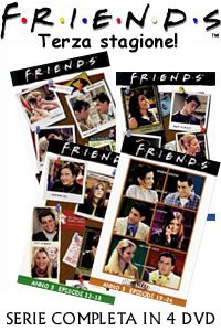 Friends - La 3^ serie in DVD (Copertine italiane)