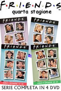 Friends - La 4^ serie in DVD (Copertine italiane)