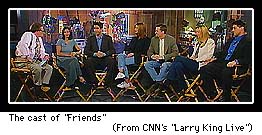 Il cast di Friends alla CNN
