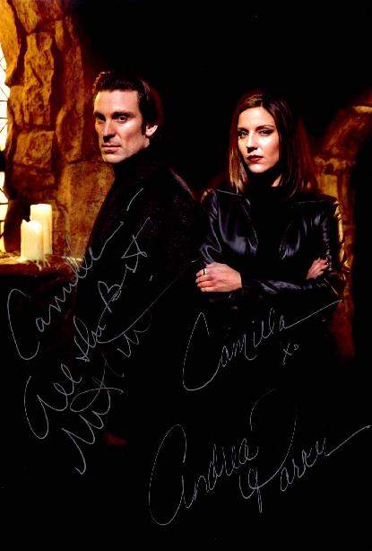 Foto autografata di Andrea Parker e Michael T. Weiss