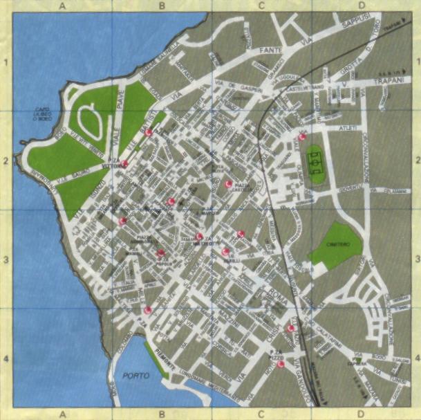 Mappa di Marsala