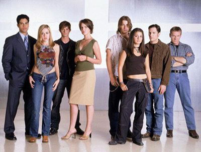 Il cast di "Roswell"