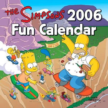 The Simpsons 2006 Fun Calendar