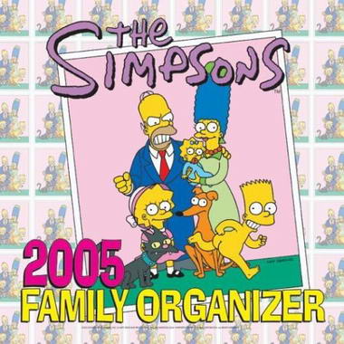 The Simpsons 2005 Family Organizer
