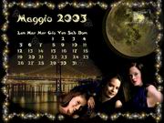 Calendario di maggio 2003 - Sam
