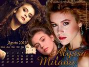 Calendario di agosto 2003 - Marta