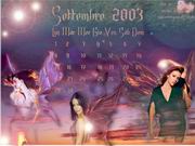 Calendario di settembre 2003 - Sam