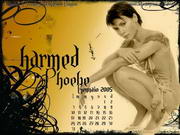 Calendario di gennaio 2005 - Frodo Baggins