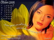 Calendario di ottobre 2005 - Claudia B.