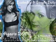 Calendario di agosto 2006 - Alessandro e Vania