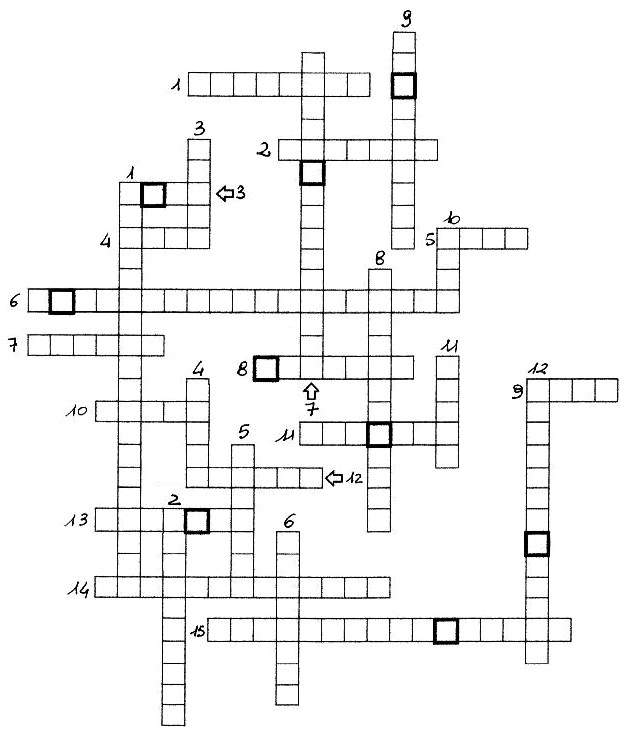 Schema del cruciverba